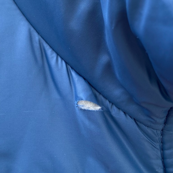 Aviator Nation 4-Stripe Cobalt Puffer Jacket - Picture 5 of 6